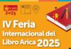 CUARTA FERIA INTERNACIONAL DEL LIBRO DE ARICA: DOS DÍAS PARA LEER EL MUNDO DESDE EL BORDE DEL DESIERTO
