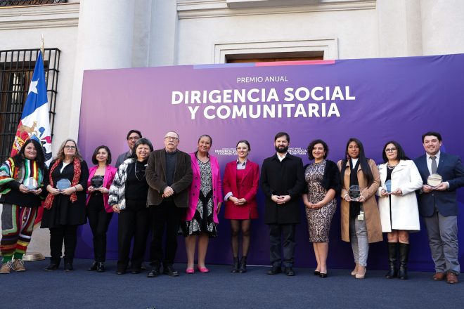 Ceremonia Premio Anual Dirigencia Social y Comunitaria 2025