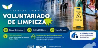 ¡Atención! Oficina Municipal de la Juventud invita a participar de “Voluntariado de Limpieza” Inscripciones aquí https://l1nk.dev/hi9rp34
